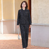 FW 8037妈妈秋装休闲套装小香风外套上衣裤子两件套 商品缩略图2