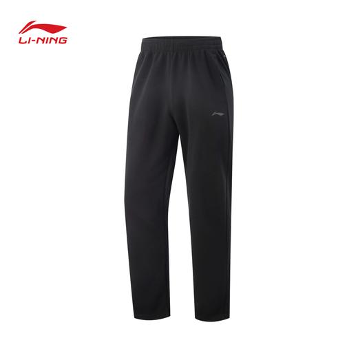 李宁男子排湿速干直筒裤针织运动裤AKLV813 商品图3