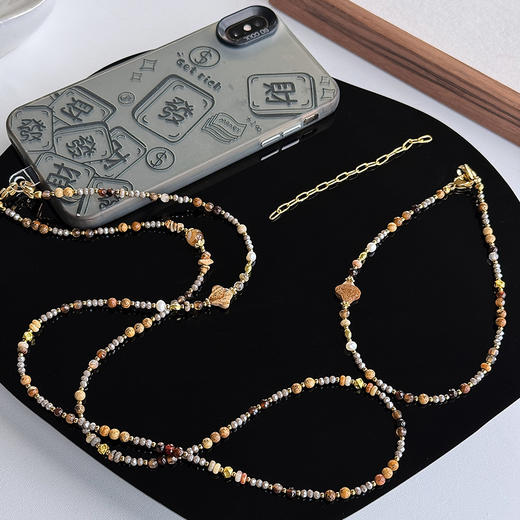 优选丨一链五用【贺福安 天然石套链】项链/手链/手机链 多种用途 购入超划算 商品图8