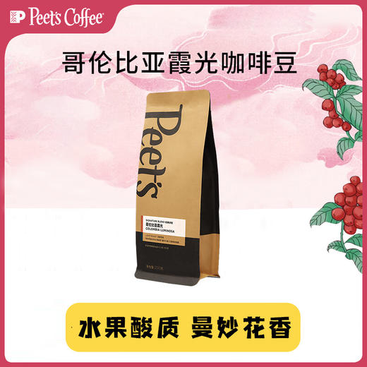 【分仓直发包邮】Peet's Coffee皮爷哥伦比亚霞光精品咖啡豆新鲜烘焙意式手冲黑咖啡手磨250g 商品图0