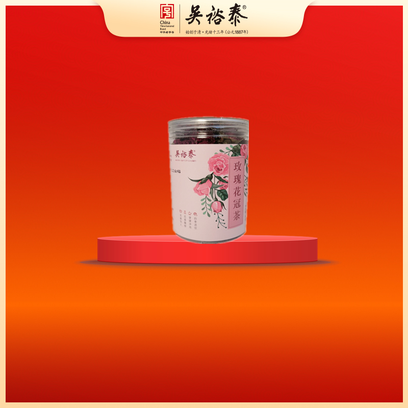 30g罐装玫瑰花冠代用茶