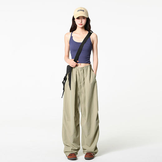 美式复古剪刀裤 | 视觉显瘦，修饰身形，慵懒时尚，百搭不挑人【3-5天发货】 商品图3