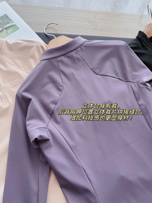 点此购买 凯乐石女士半拉链吸湿排汗保暖户外攀登登山长袖T恤衫 bk 328913 商品图6