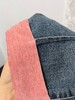 【孤品捡漏】G219女童拼粉色裤口牛仔裤-喜出 商品缩略图3