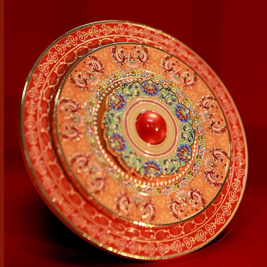 常沙娜敦煌艺术冰箱贴  敦煌艺术鸣凤流光·旋转冰箱贴·鸣凤流沙冰箱贴 商品图5