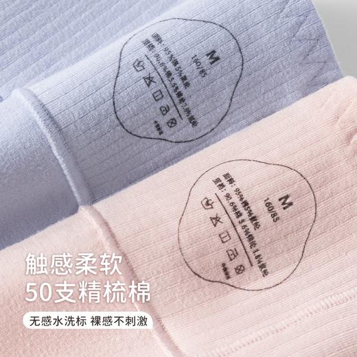 热卖！9cm高腰收腹！【超值5条！】Secret World 秘密世界 精梳棉 抑菌收腹提臀女士内裤  10A双层抑菌裆 舒适安全 独立包装 B62 商品图2