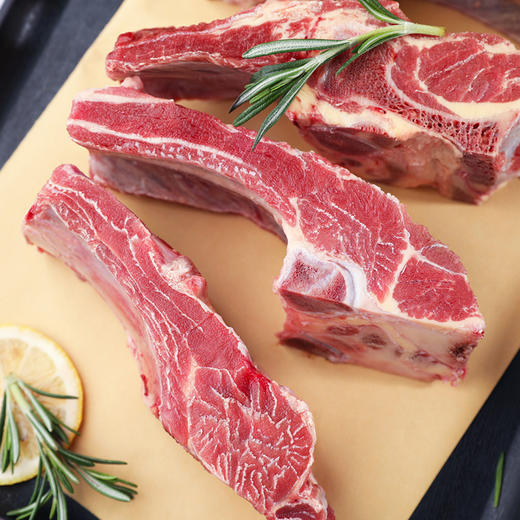 【大块原切】青草家 进口牛肋骨 4斤 肉质鲜美 商品图0
