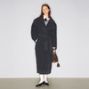 lost in echo2025早秋新款茧型大翻领纯羊毛保暖高级双面呢大衣 商品缩略图4