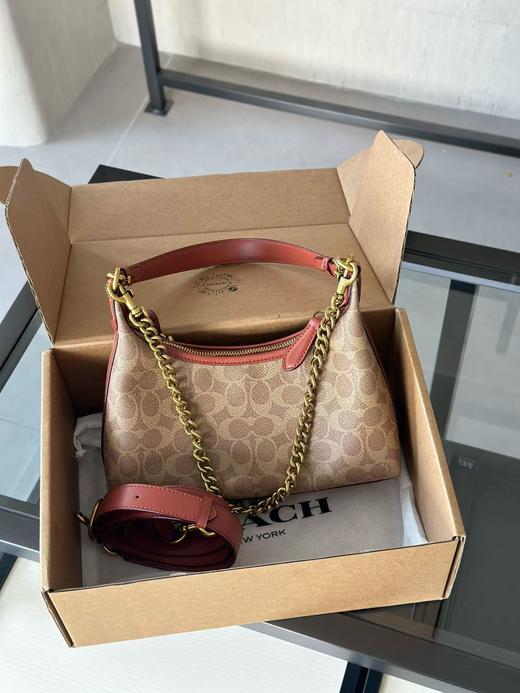 寇驰老花Juliet经典老花复古月牙包 商品图12