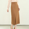 「自」全新升级【铂金会员174/天猫229/差价55】(10421)洛诗琳新款优雅开叉半身裙2025秋季高腰显瘦通勤包臀裙女 商品缩略图2