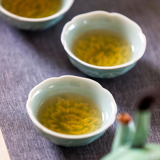 朱炳仁铜 | 富贵长春茶礼套装 商品图4