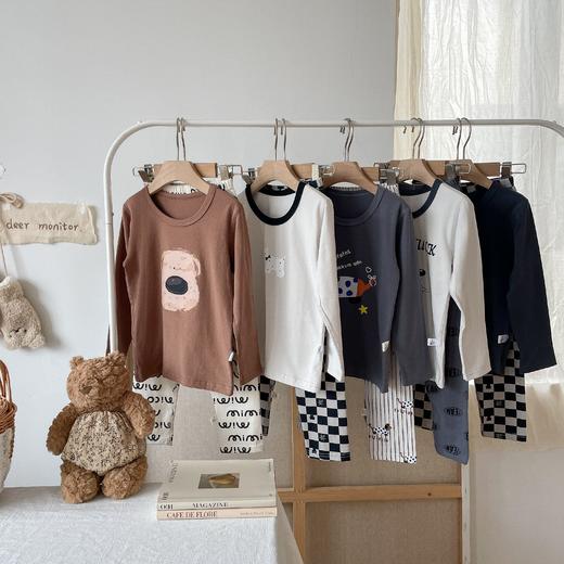 西蒙日记莱卡棉儿童无骨家居服CY82LK（两套起拍 单拍不发货）★ 商品图1