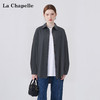 天猫同步【莱赛尔天丝+软而立挺】拉夏贝尔/La Chapelle单口袋翻领长袖衬衫女秋季新款宽松休闲通勤衬衣 商品缩略图3