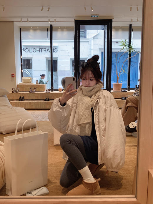 金蘑菇菇 入冬最打动我的羊毛小棉袄 / 小棉服 松弛可爱 商品图7