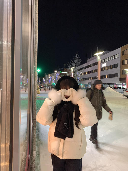 金蘑菇菇  冬日泡芙 新季yves羽绒服 / 三星90白鸭绒+山羊绒毛领 商品图5