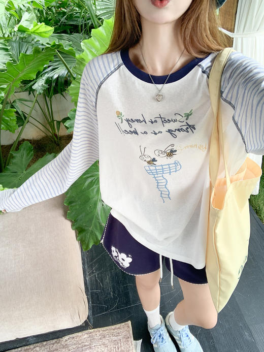 【129元任选2件】现货！撞色花朵印花休闲短裤 商品图6