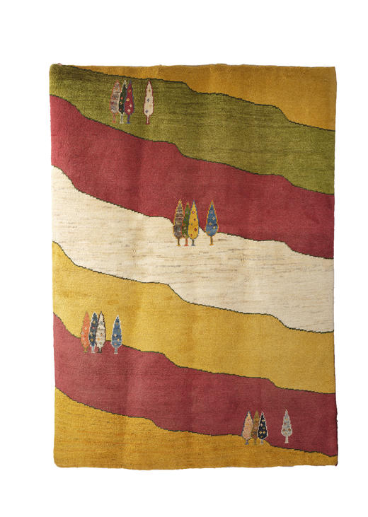 伽罗 JALO 伊朗进口手工编织GABBEH风格羊毛地毯 商品图2