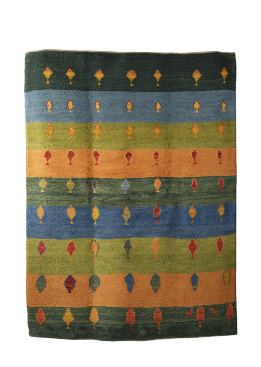 伽罗 JALO 伊朗进口手工编织GABBEH风格羊毛地毯 商品图3