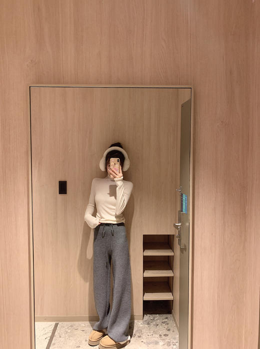 M/L码 金蘑菇菇 土耳其绒加厚针织裤 / 进口机一体绒工艺 商品图7