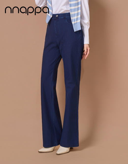 新款牛仔微喇裤DX466 商品图1