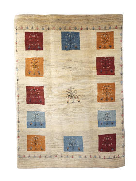 伽罗 JALO 伊朗进口手工编织GABBEH风格羊毛地毯