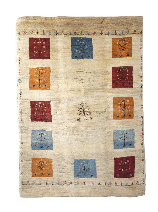 伽罗 JALO 伊朗进口手工编织GABBEH风格羊毛地毯 商品图0