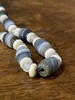 灰白缠丝玛瑙橄榄珠项链，顺丰包邮 商品缩略图13