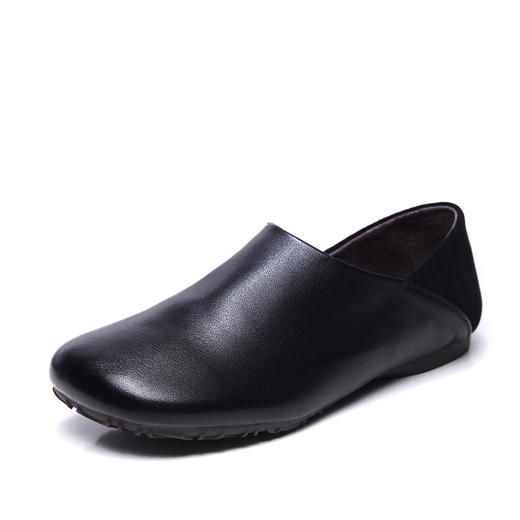 FR 85096一脚蹬牛筋底单鞋森系懒人软底软面妈妈鞋 商品图4