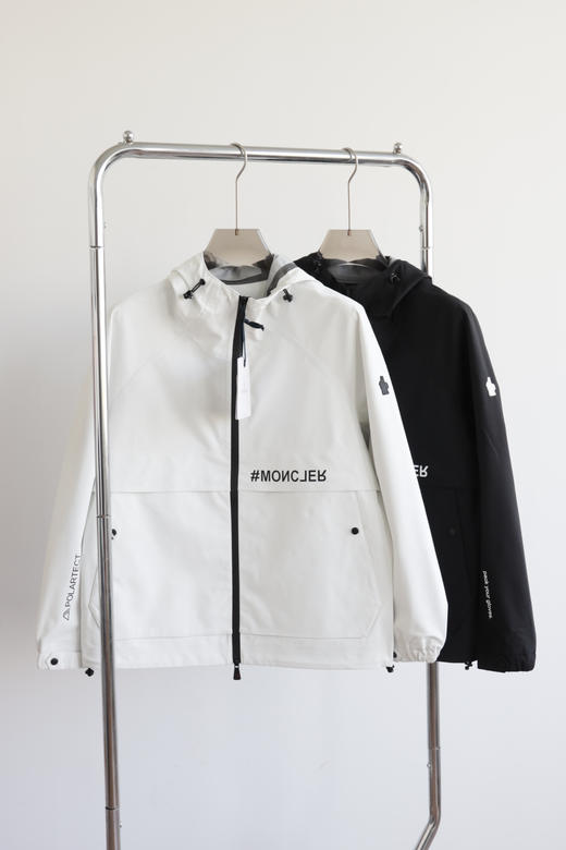 萌口 防水压胶 连帽冲锋夹克外套 WT874 商品图0