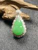 【FC0153】18K镶嵌翡翠阳绿葫芦吊坠 有种有色  款式大气 商品缩略图1