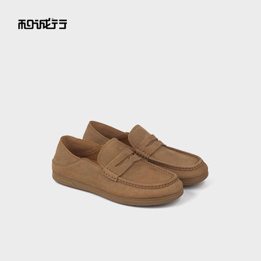 和诚行2025秋季复古时尚百搭男式休闲鞋0551244 商品图0