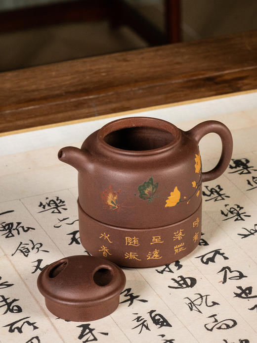 《泥绘小品组合》 曹安祥   传统工艺大师，中工美高级工艺美术师，紫砂艺术家 商品图2