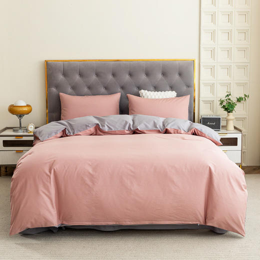 红蜻蜓 时尚全棉四件套-樱粉雅韵 HQT-TJ8505 200*230cm 商品图0