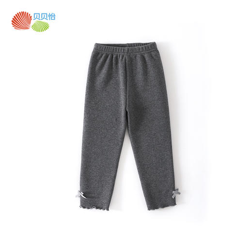 贝贝怡女童秋冬加绒打底裤ZB4EK018 商品图3