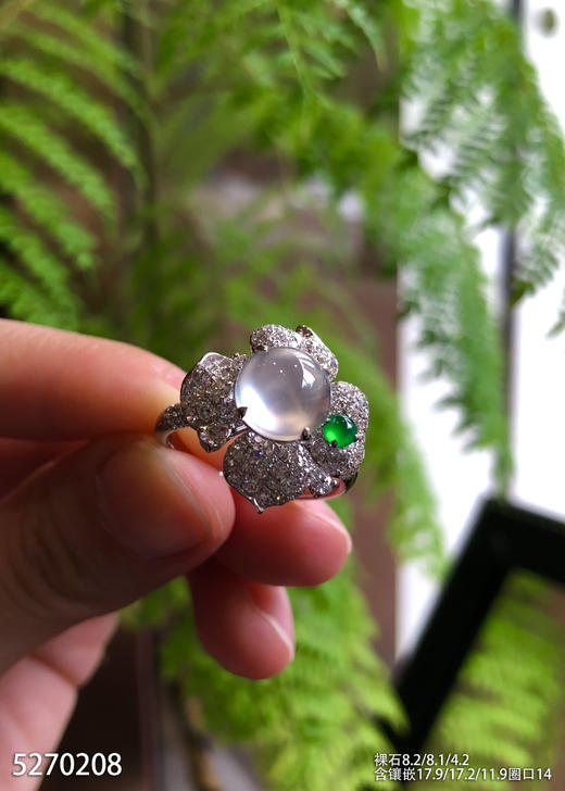 5270208，蛋面戒指。具体价格微信咨询 商品图2