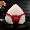 霏慕 爱心露臀蝴蝶结蕾丝内裤7151 情趣内裤火辣透肤诱惑免脱情趣内衣 商品缩略图1