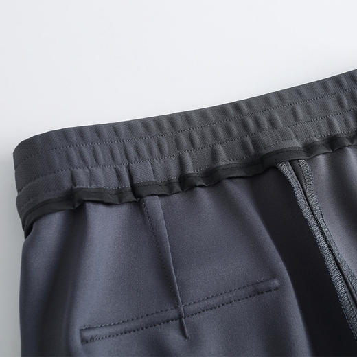 QYM 9572-Y时尚微喇叭西装裤修身高腰垂感休闲裤 商品图3