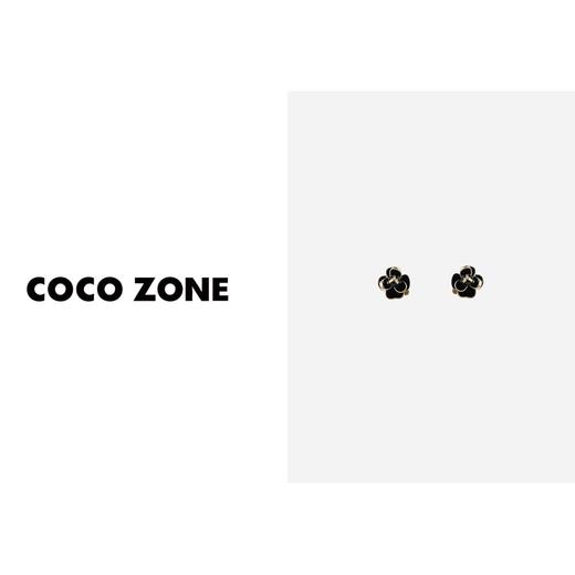COCO ZONE 轻奢高级感花型小香风耳环 23C29200 商品图1