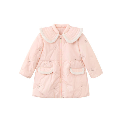 【商场同款】英氏儿童外套冬季三防保暖女宝宝长外套夹克茄克新款 商品图4