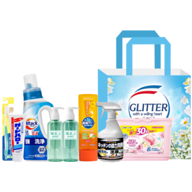 花王花王日本原装进口 家居清洁洗护组合套装 花王家庭净致清洁洗护8件套C-HW-250606