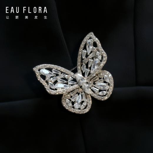 【炽与月】蝴蝶胸针·金银双色 商品图2