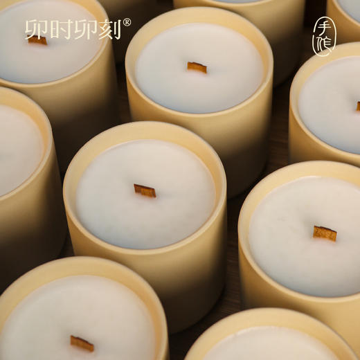 卯时卯刻手作香薰蜡烛小众高级助眠氛围感定制祝福送女生伴手礼物 商品图8