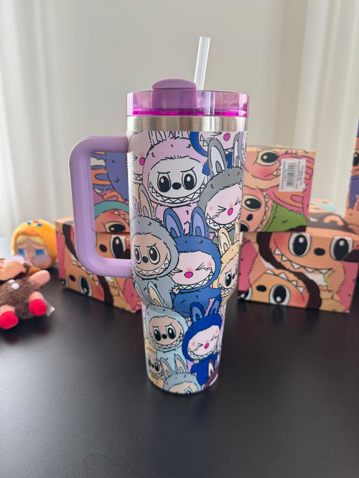 正品𝐒𝐭*⁬𝐧𝐥𝐞𝐲拉布布巨无霸保温杯礼盒 商品图14