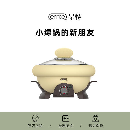 ERNTE昂特精灵锅多功能电火锅迷你小型一人食电煮锅 商品图0