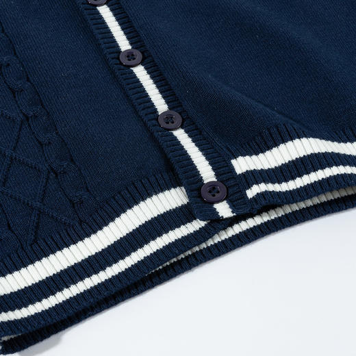 春秋中大童针织开衫外套男童毛衣舒适保暖童趣卡通儿童毛衫针织开衫ZB3ES052 商品图11