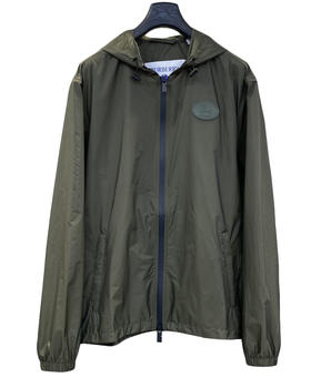 男款logo印花尼龙连帽外套007