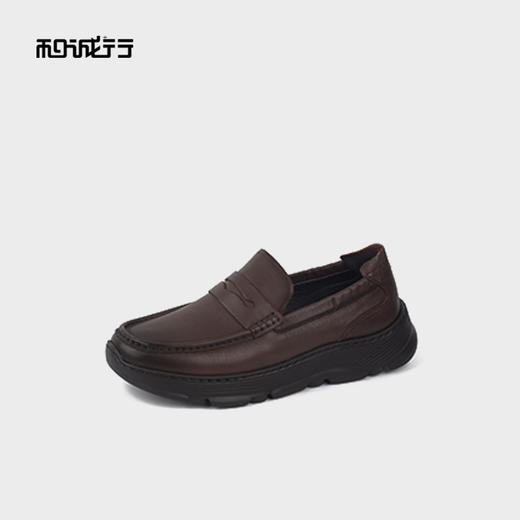 和诚行2025年秋季新款时尚休闲男式商务鞋1320099 商品图1