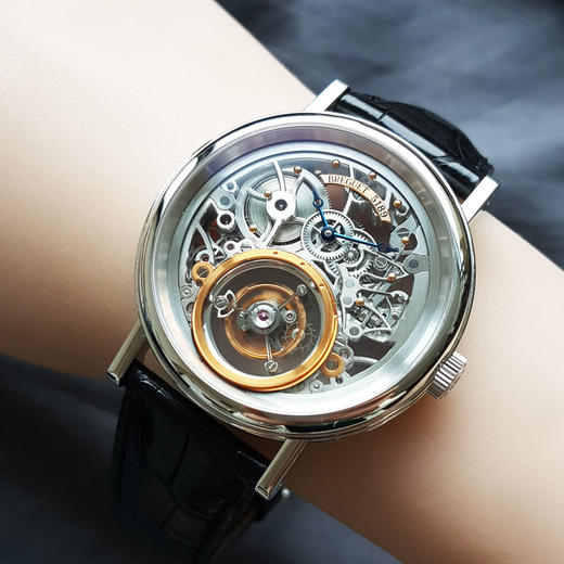 【98新】Breguet 宝玑经典复杂系列5335PT/42/9W6手动机械机芯40MM（男款）陀飞轮现售价：341000！280825PM27 商品图7