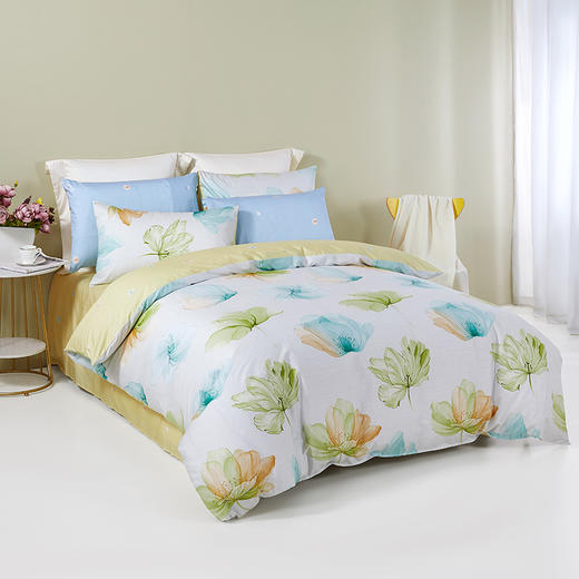 罗莱 江南春娇全棉四件套200*230cm 商品图0