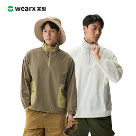 完型-半拉链套头夹克